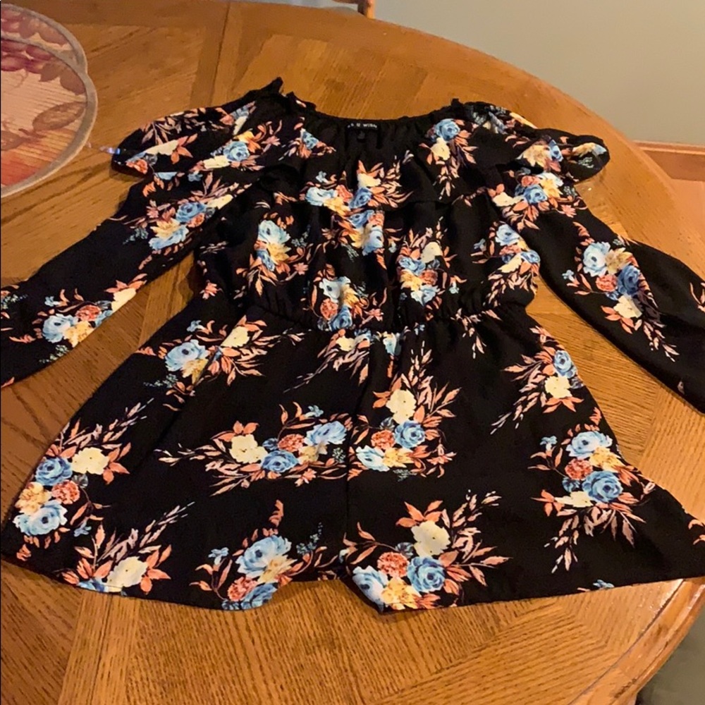 Flower romper
